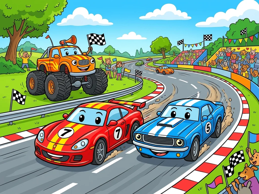 Pack 50 Super Cars and Racing Machines