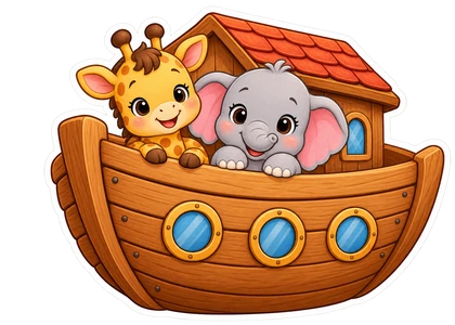 Cute Noah's Ark